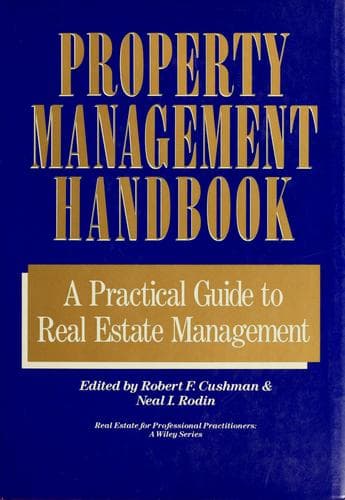 Tapa de Property management handbook