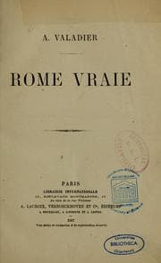 Tapa de Rome vraie