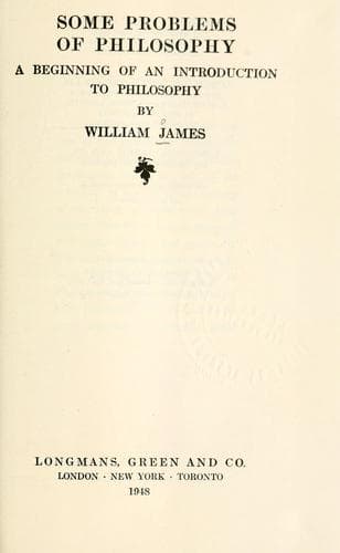 Tapa de Some problems of philosophy