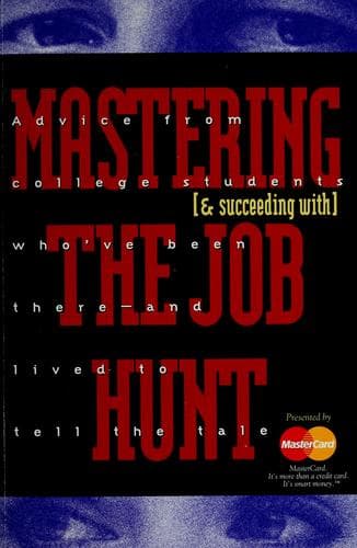 Tapa de Mastering [& succeeding with] the job hunt