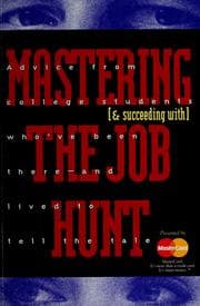 Tapa de Mastering [& succeeding with] the job hunt