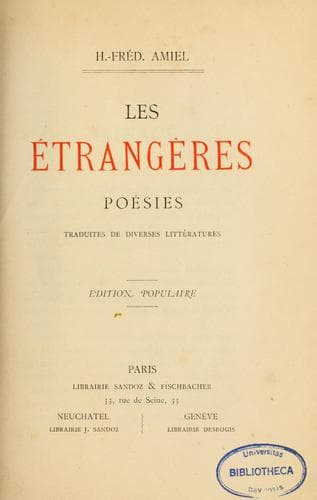 Tapa de Les étrangères