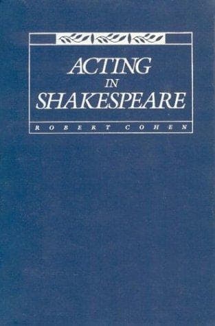 Tapa de Acting in Shakespeare