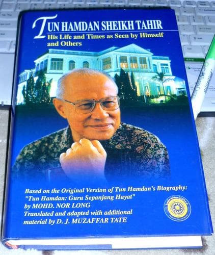 Tapa de Tun Hamdan Sheikh Tahir