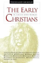 Tapa de The early Christians in their own words
