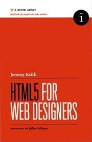 Tapa de HTML5 For Web Designers