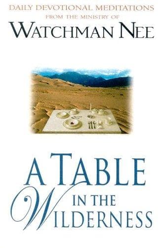 Tapa de A Table in the Wilderness