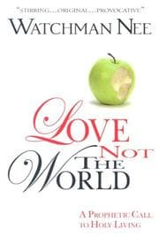 Tapa de Love Not the World