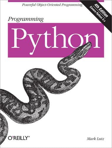 Tapa de Programming Python