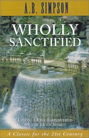 Tapa de Wholly sanctified
