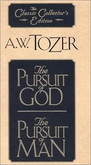 Tapa de Pursuit of God/the Pursuit of Man