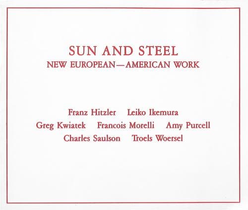 Tapa de SUN AND STEEL