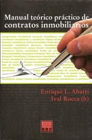 Tapa de MANUAL TEÓRICO PRÁCTICO DE CONTRATOS INMOBILIARIOS