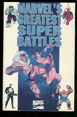 Tapa de Marvel's Greatest Super-Battles
