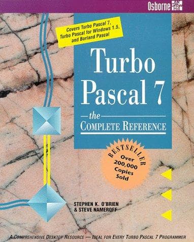 Tapa de Turbo Pascal 7