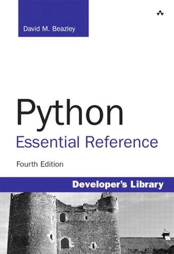 Tapa de Python essential reference