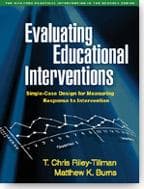 Tapa de Evaluating educational interventions