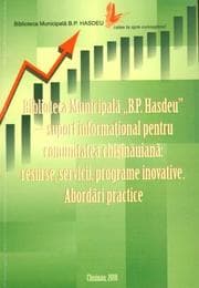Tapa de Biblioteca Municipala "B.P. Hasdeu" - suport informational pentru comunitatea chisinauiana