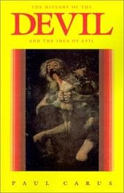 Tapa de The history of the devil and the idea of evil, from the earliest times to the present day