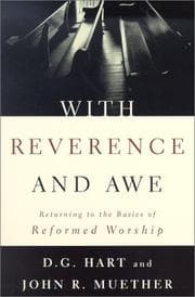 Tapa de With reverence and awe