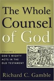 Tapa de The whole counsel of God