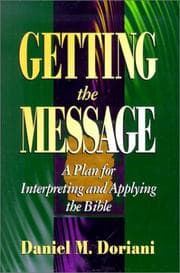 Tapa de Getting the message