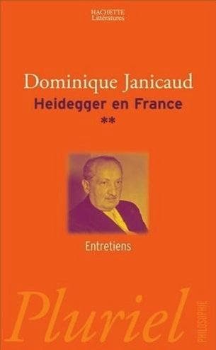 Tapa de Heidegger en France