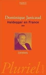 Tapa de Heidegger en France