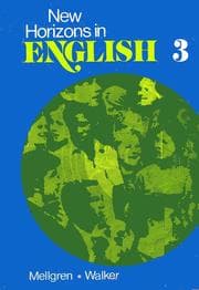 Tapa de New Horizons in English  Book 3