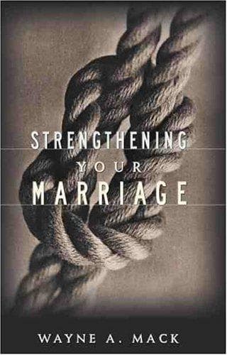 Tapa de Strengthening your marriage