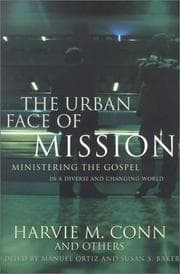 Tapa de The urban face of mission