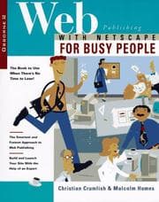 Tapa de Web publishing with Netscape for busy people