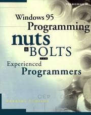 Tapa de Windows 95 programming nuts & bolts