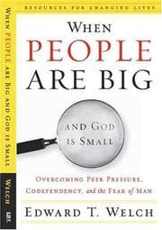 Tapa de When people are big and God is small