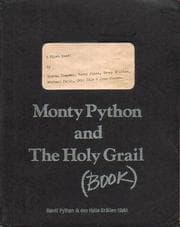 Tapa de Monty Python and The Holy Grail (Book)