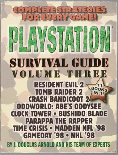 Tapa de PlayStation Survival Guide