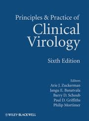 Tapa de Principles and Practice of Clinical Virology