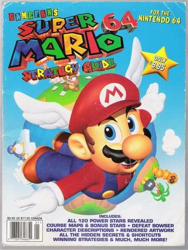 Tapa de Super Mario 64