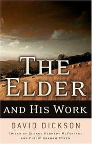 Tapa de The Elder And His Work
