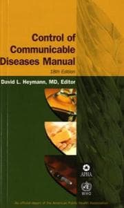Tapa de Control Of Communicable Diseases Manual (Control of Communicable Diseases Manual) (Control of Communicable Diseases Manual)