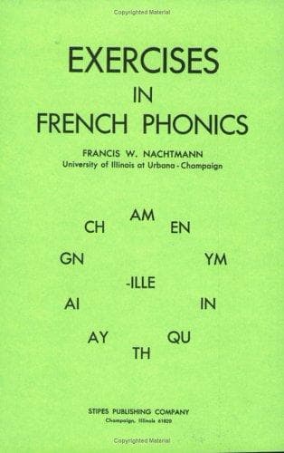 Tapa de Exercises in French Phonics