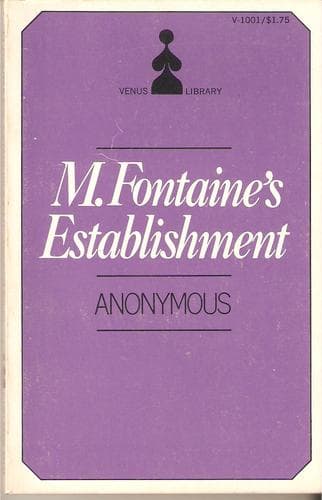 Tapa de M. Fontaine's Establishment