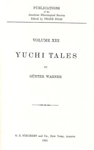 Tapa de Yuchi tales