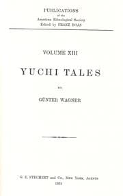 Tapa de Yuchi Tales (American Ethnological Society Publications No 13)