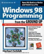 Tapa de Windows 98 programming from the ground up