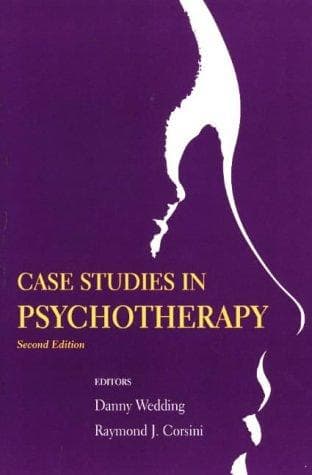 Tapa de Case studies in psychotherapy