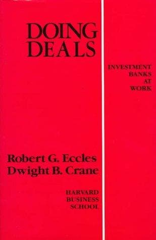 Tapa de Doing deals
