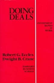 Tapa de Doing deals