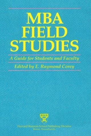 Tapa de MBA Field Studies