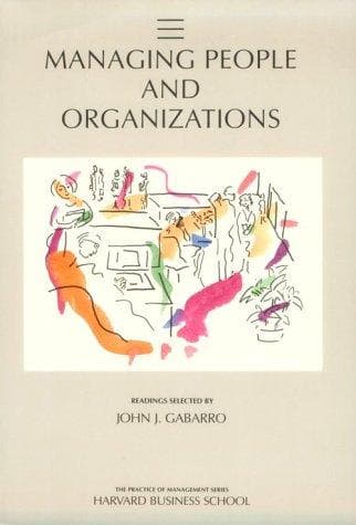 Tapa de Managing people and organizations